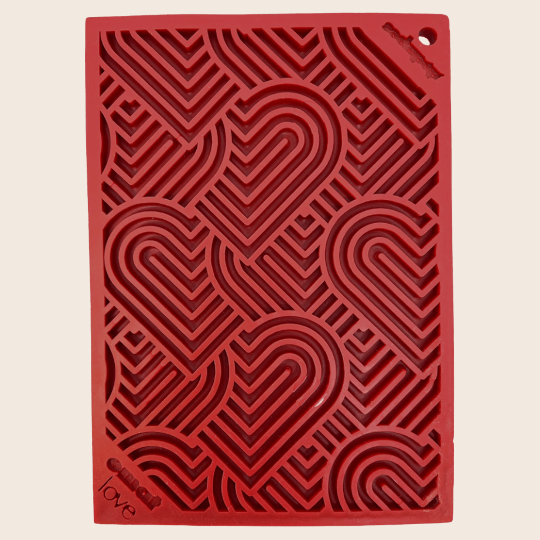 Enrichment Lick Mats - Cat -  (5 Colors/Patterns) - (While Supplies Last)