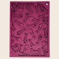 Enrichment Lick Mats - Cat -  (5 Colors/Patterns) - (While Supplies Last)