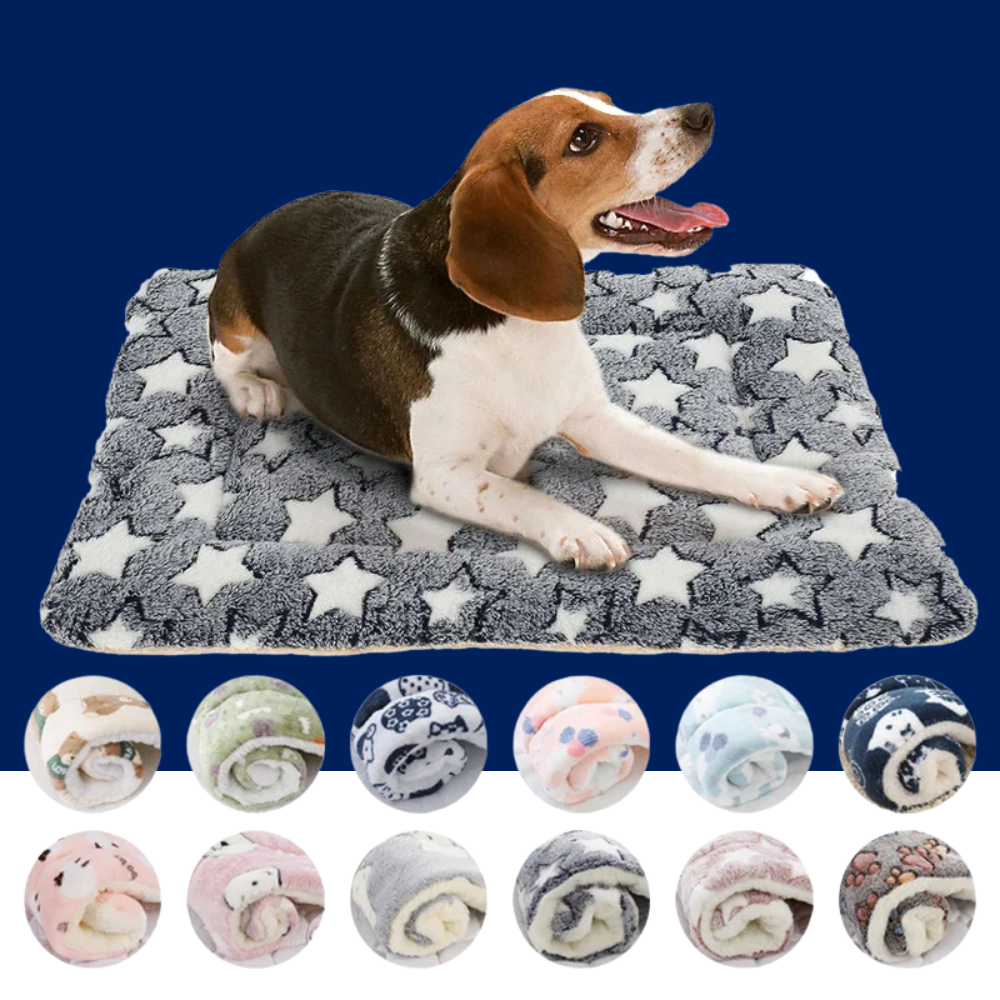 Flannel Cushioned Sleeping Pad  –  Dog Cat - (Washable) - (Durable) - (6 Color Options) - (XS-XXL)