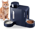 Gravity Dog Cat Feeder of Food & Water with Bowls