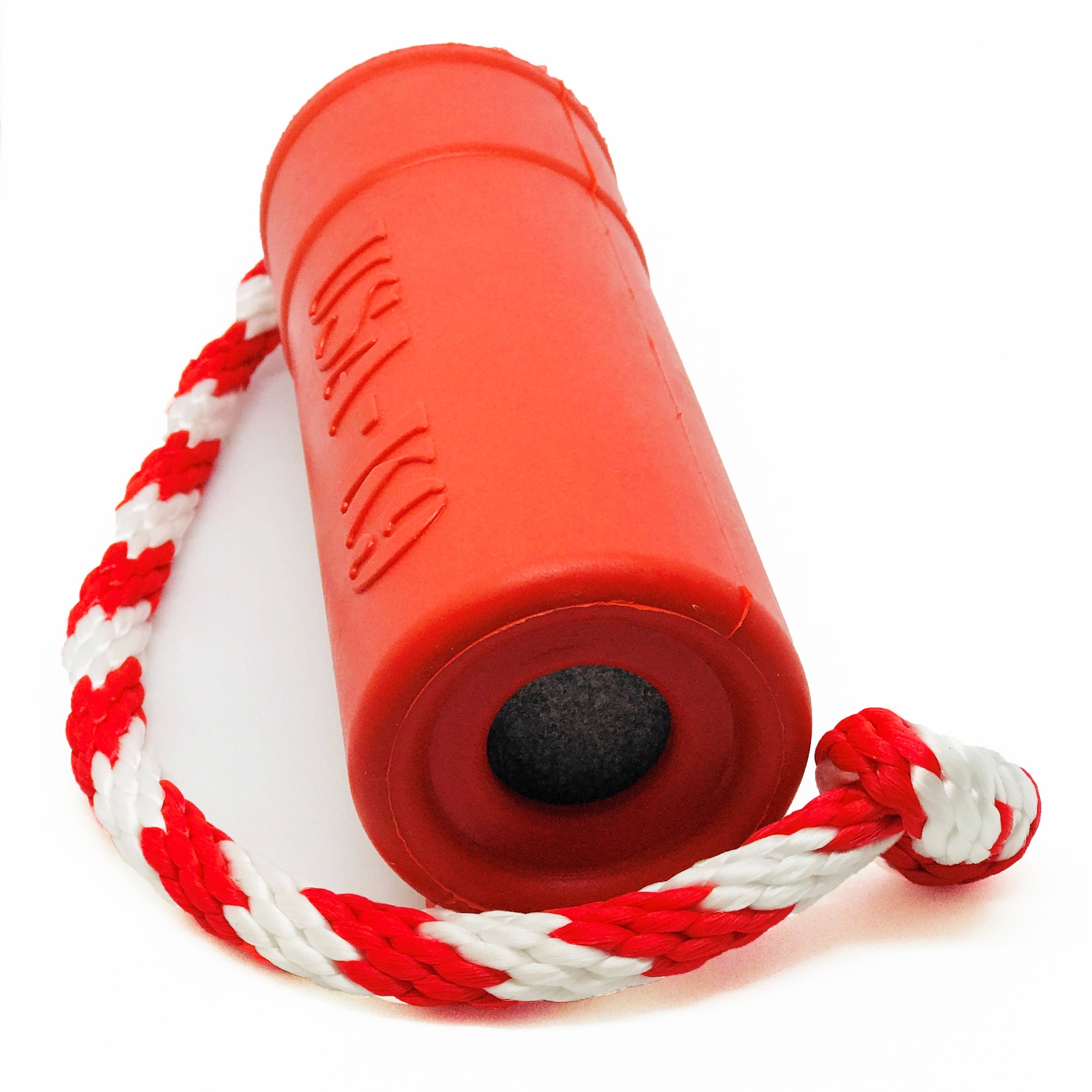 K9 Firecracker Floating Training Dummy Toy - Large Dog - (Reward Chew Toy) - (Rubber) - (Red) - (USA)