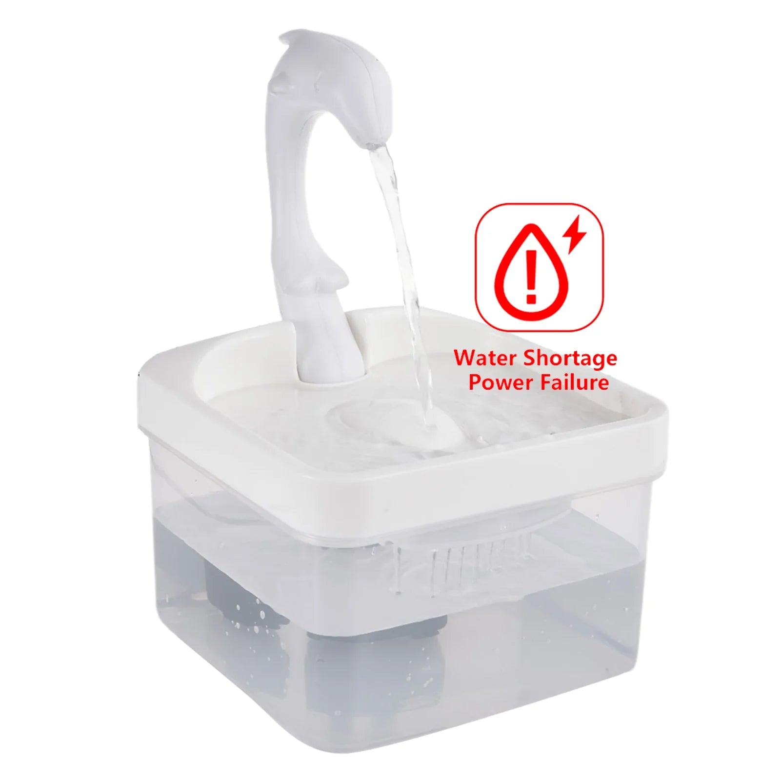 Quiet Pet Water Fountain - Dog Cat - (2L) - (10 Options)