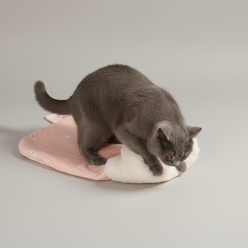Plush Pocket Hide Away Sleeping Bag - Cat - (6 Color/Style Options)