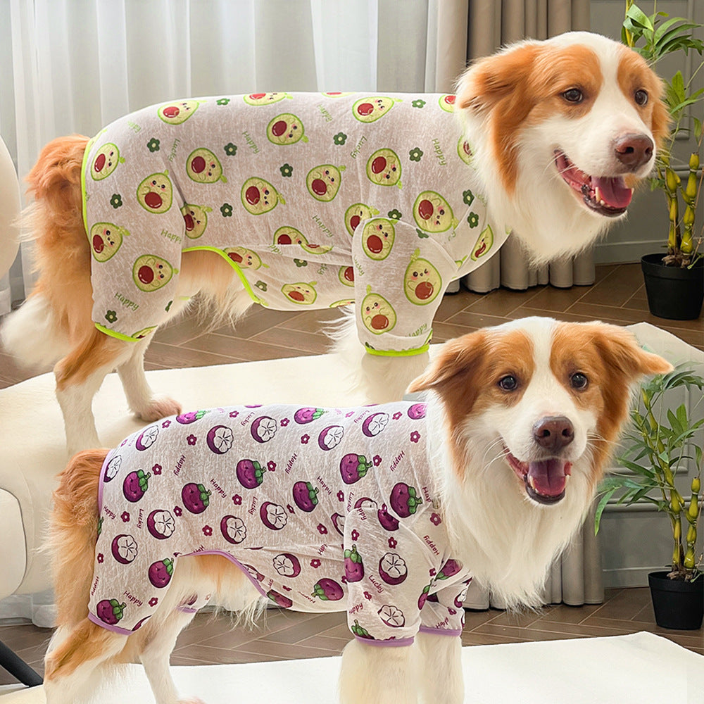 Post-Surgery Recovery Pajamas - Dog - (4 Color Options ) - (4XL-7XL)- (While Supplies Last)