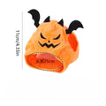Plush Halloween Jack-o"-lantern Costume includes a Hood with Ears - Dog Cat - (While Supplies Last)