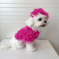 Faux Fur Outfit for Noble Pet - Lady Dog - (Hot Pink) - (M-L) - (While Supplies Last)