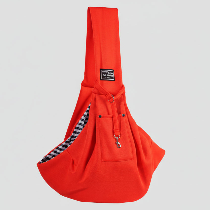 Crossbody Pet Carrier Sling Bag - Dog Cat - (14 Color Options)