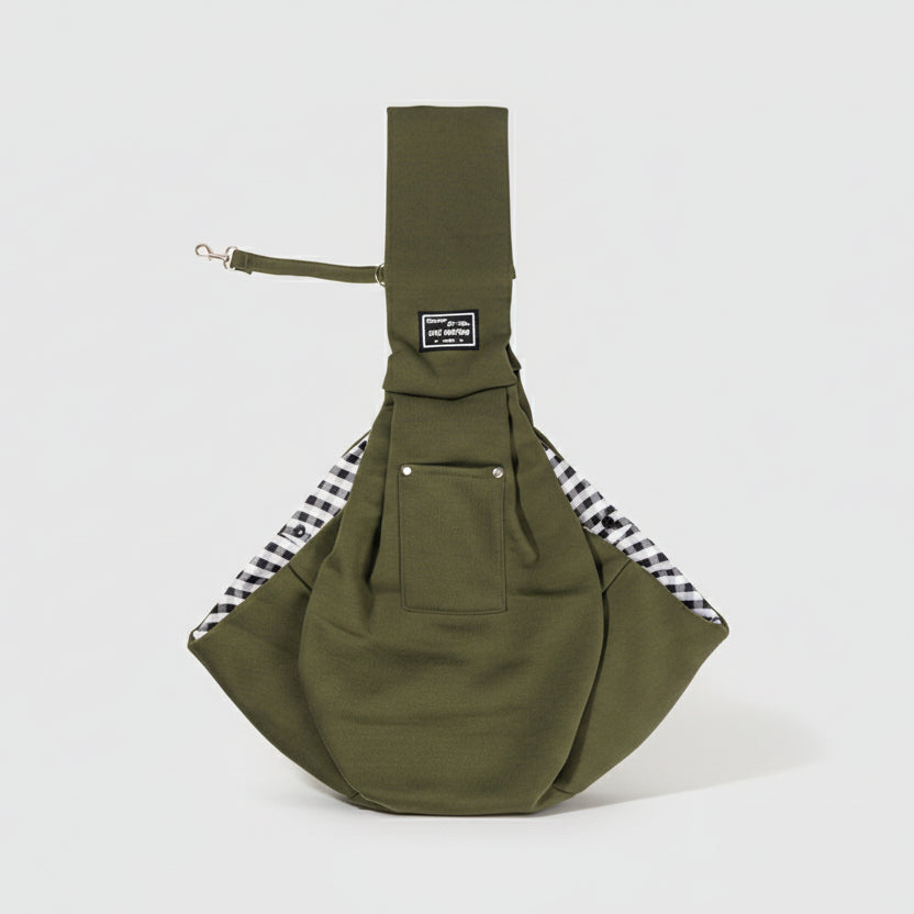 Crossbody Pet Carrier Sling Bag - Dog Cat - (14 Color Options)