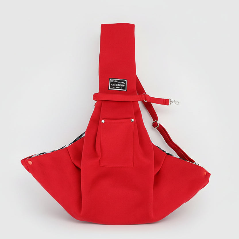 Crossbody Pet Carrier Sling Bag - Dog Cat - (14 Color Options)