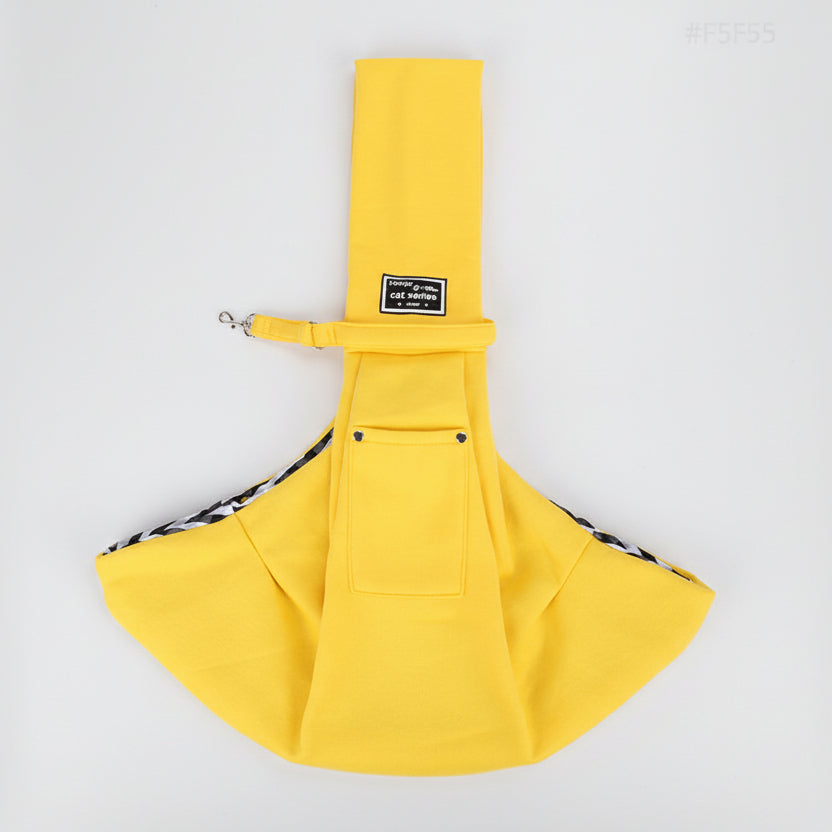 Crossbody Pet Carrier Sling Bag - Dog Cat - (14 Color Options)