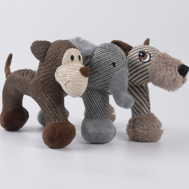 Plush Squeaky Chew Toy for Dogs