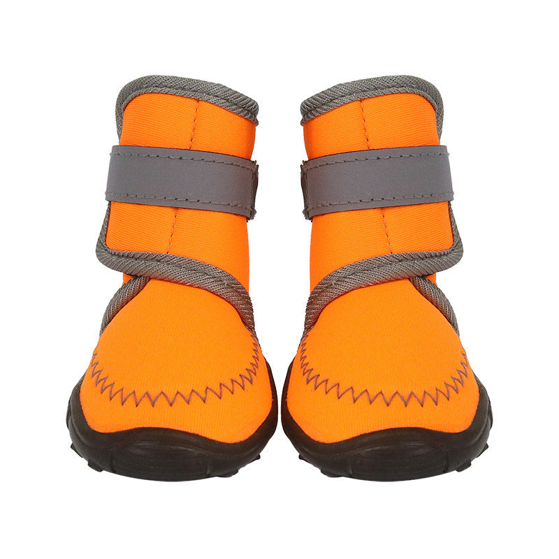 Reflective Ski Snow Boots - Dog - (5#-7#) - (Color as Shown) - (While Supplies Last)