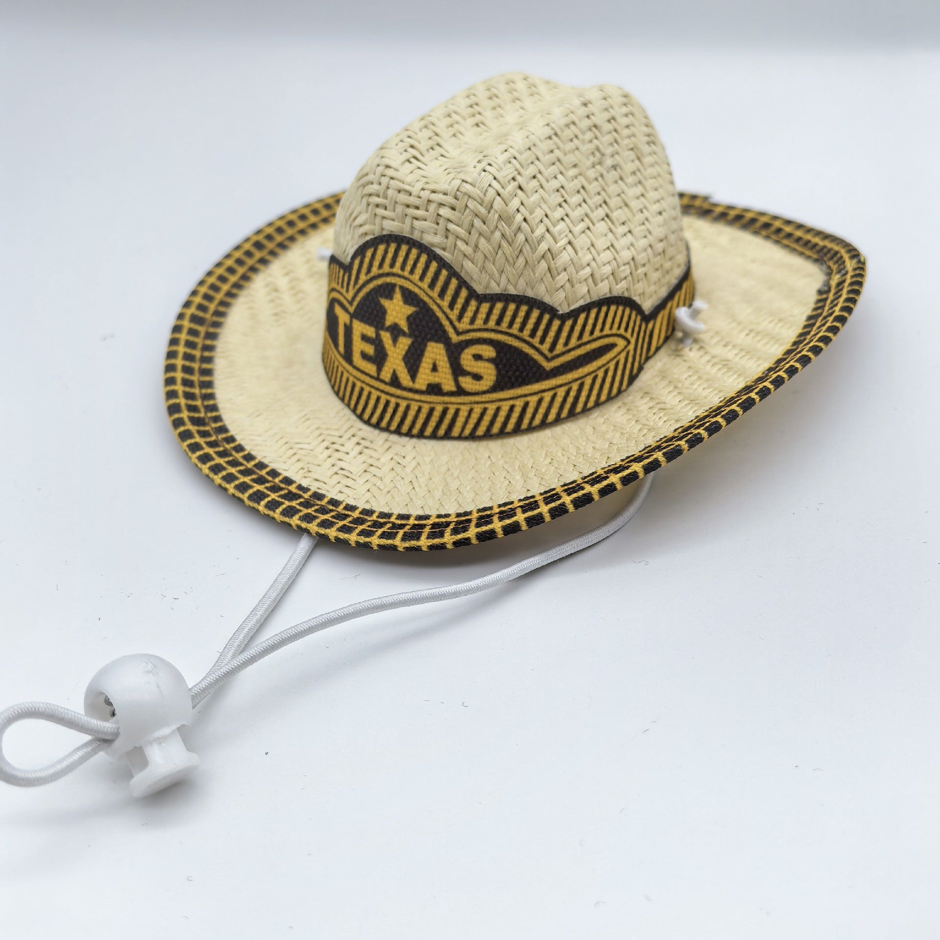 Cowboy Straw Hat - (3 Color Options)  - Dog Cat - (While Supplies Last)