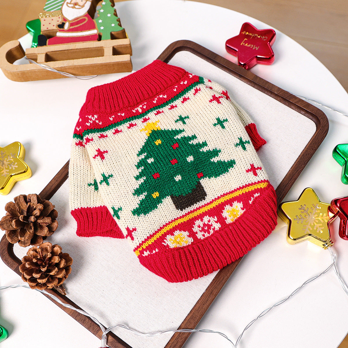Cozy Christmas Tree Knit Sweater - Dog Cat - (XS-XL) - (While Supplies Last)
