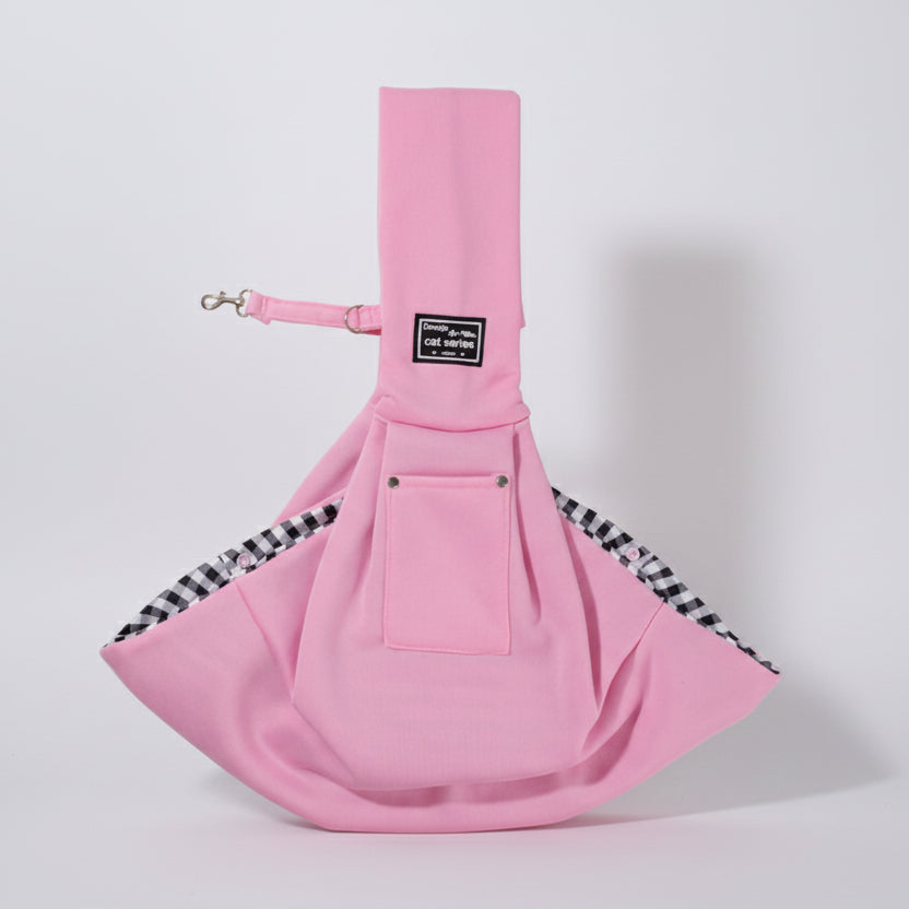 Crossbody Pet Carrier Sling Bag - Dog Cat - (14 Color Options)