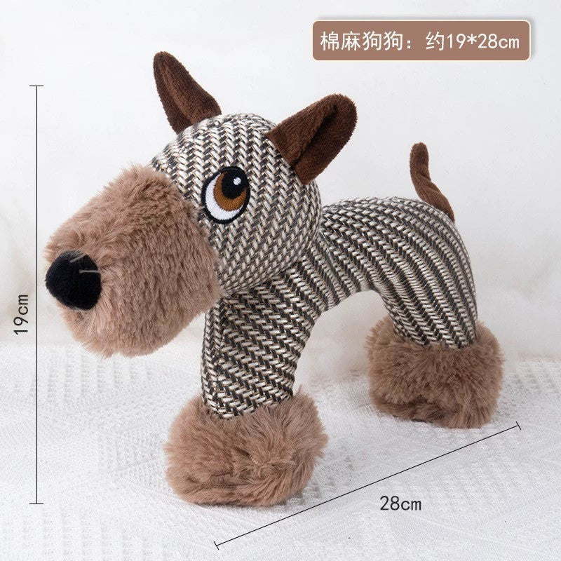 Plush Squeaky Chew Toy for Dogs