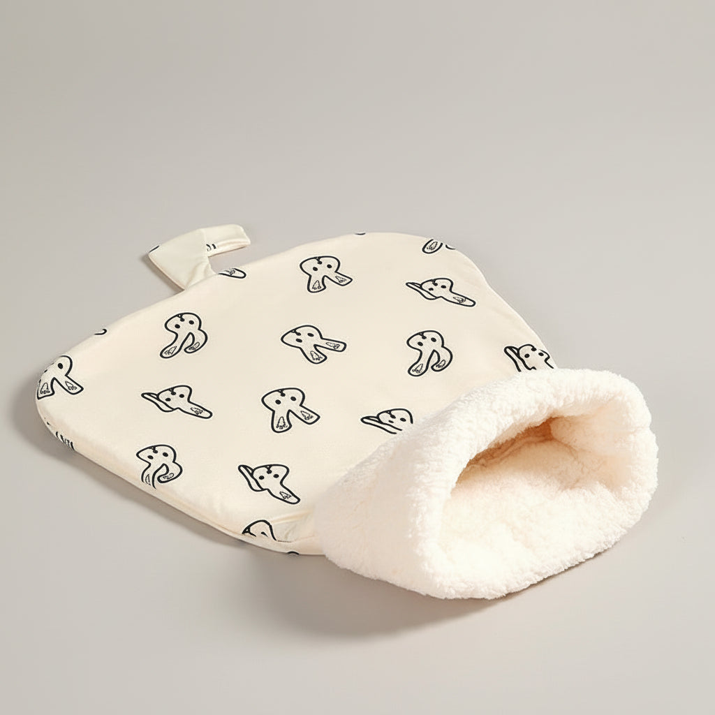 Plush Pocket Hide Away Sleeping Bag - Cat - (6 Color/Style Options)