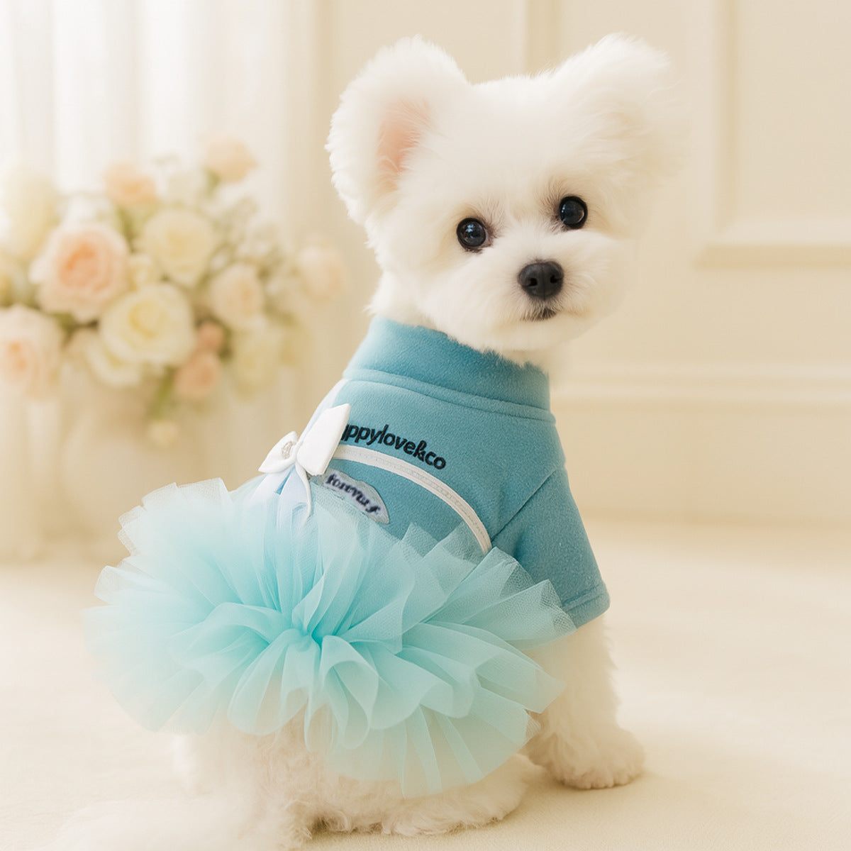 Elegant Tutu Dress - Dog - (Blue Green) - (XS-XL) - (While Supplies Last)