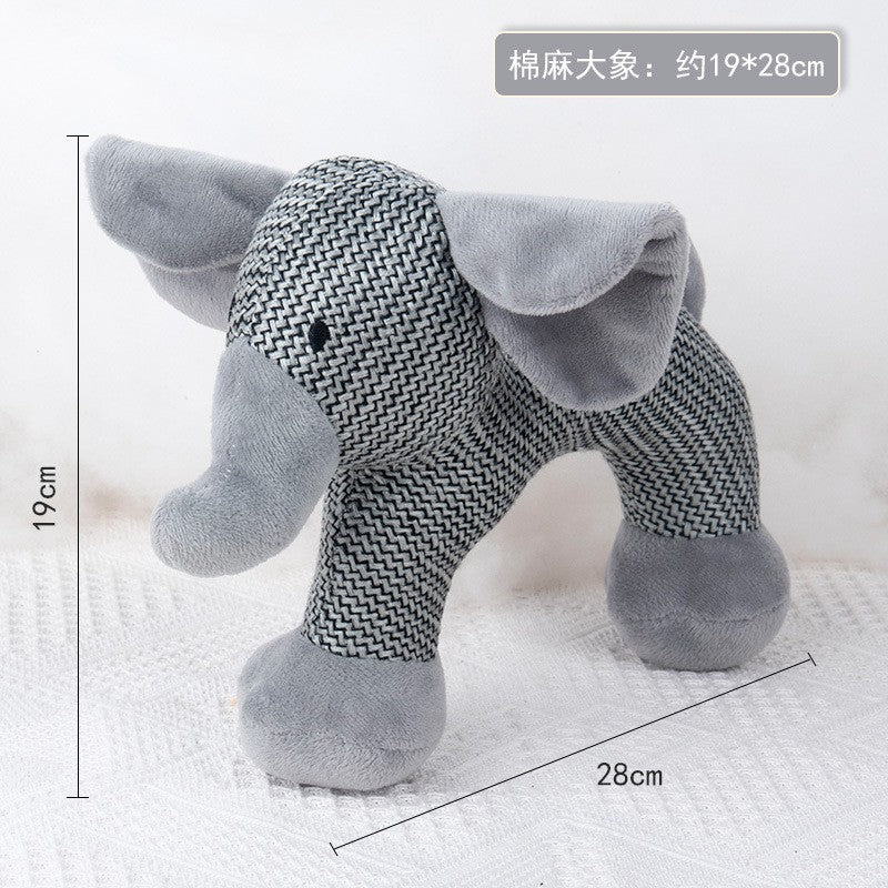Plush Squeaky Chew Toy for Dogs