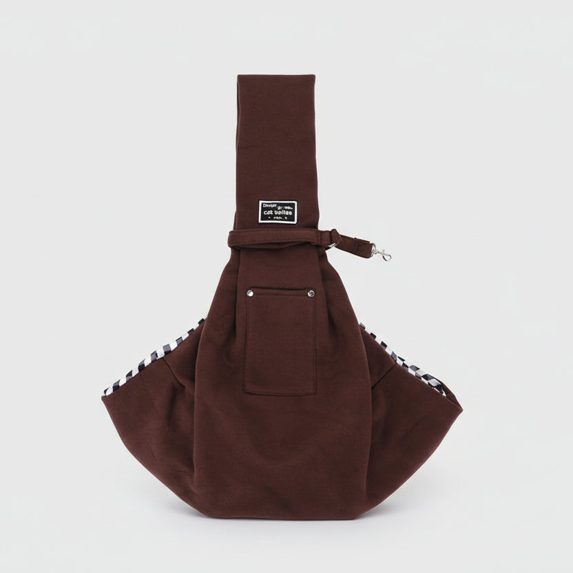 Crossbody Pet Carrier Sling Bag - Dog Cat - (14 Color Options)
