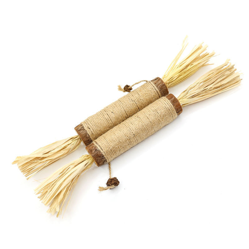 Interactive Play with this Natural Silvervine Chew Stick Toy with Catnip - Cat - (While Supplies Last)