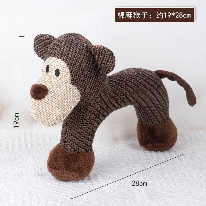 Plush Squeaky Chew Toy for Dogs
