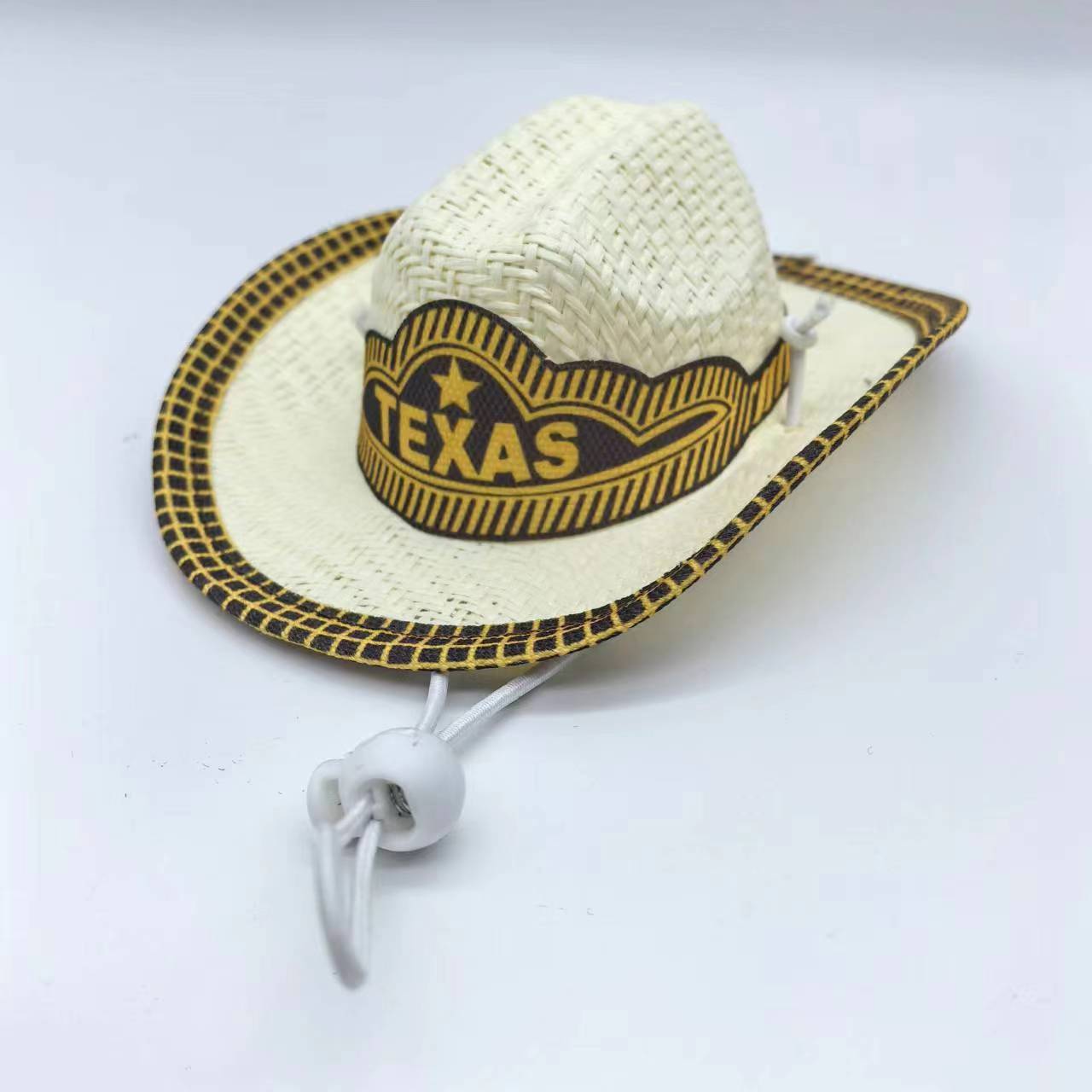 Cowboy Straw Hat - (3 Color Options)  - Dog Cat - (While Supplies Last)