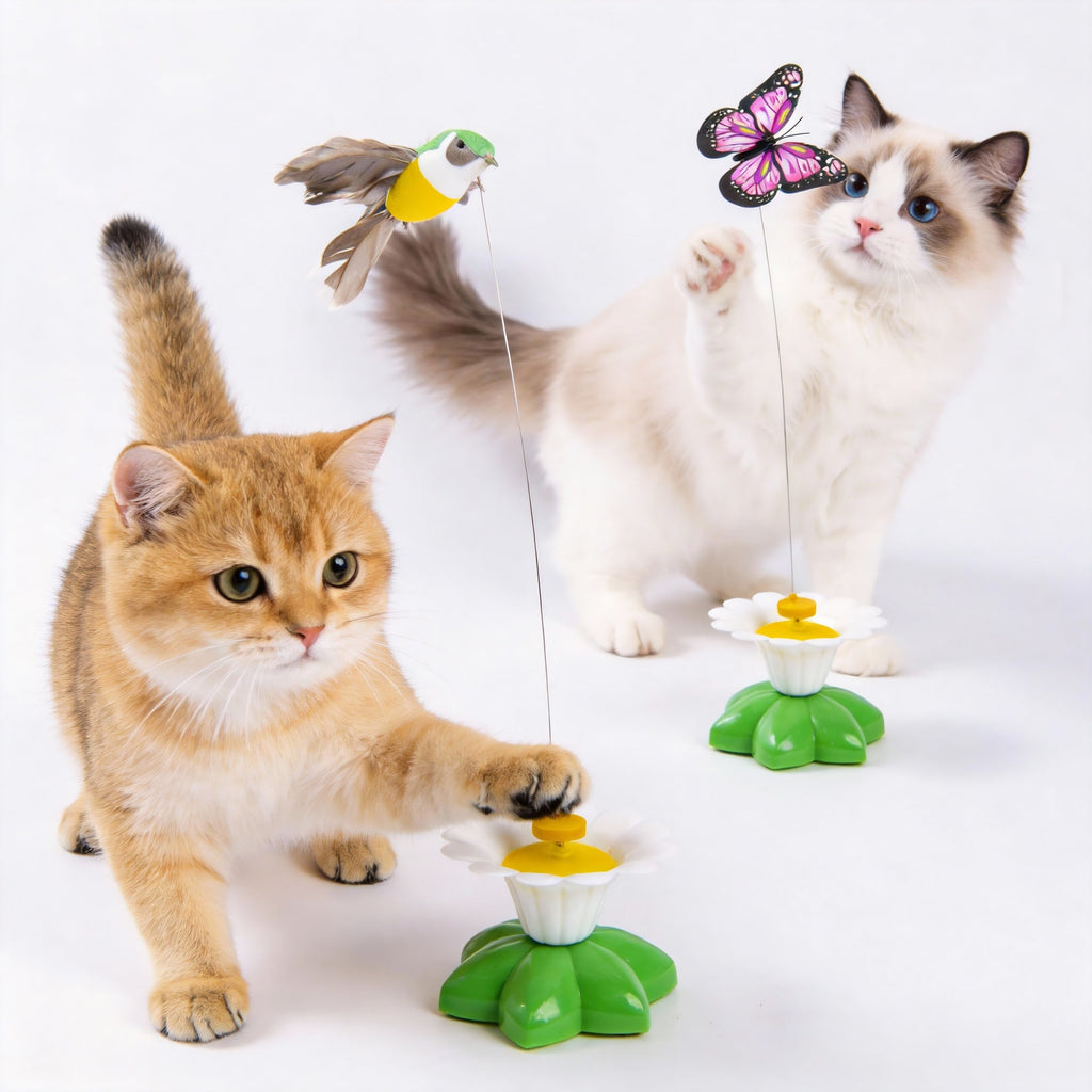 Electric Flutter-Motion of Butterflies and Birds - Cat - (Uses 1-AAA) - (While Supplies Last)