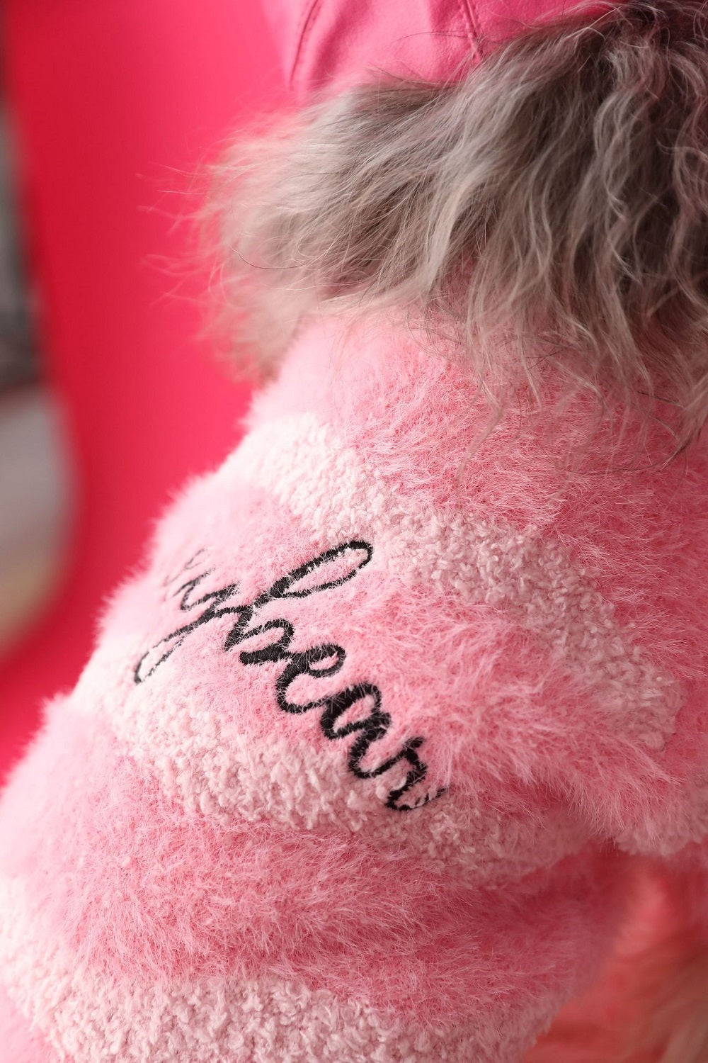 Casual Sweater - Dog Cat - (Pink) - (One Size) - (While Supplies Last)
