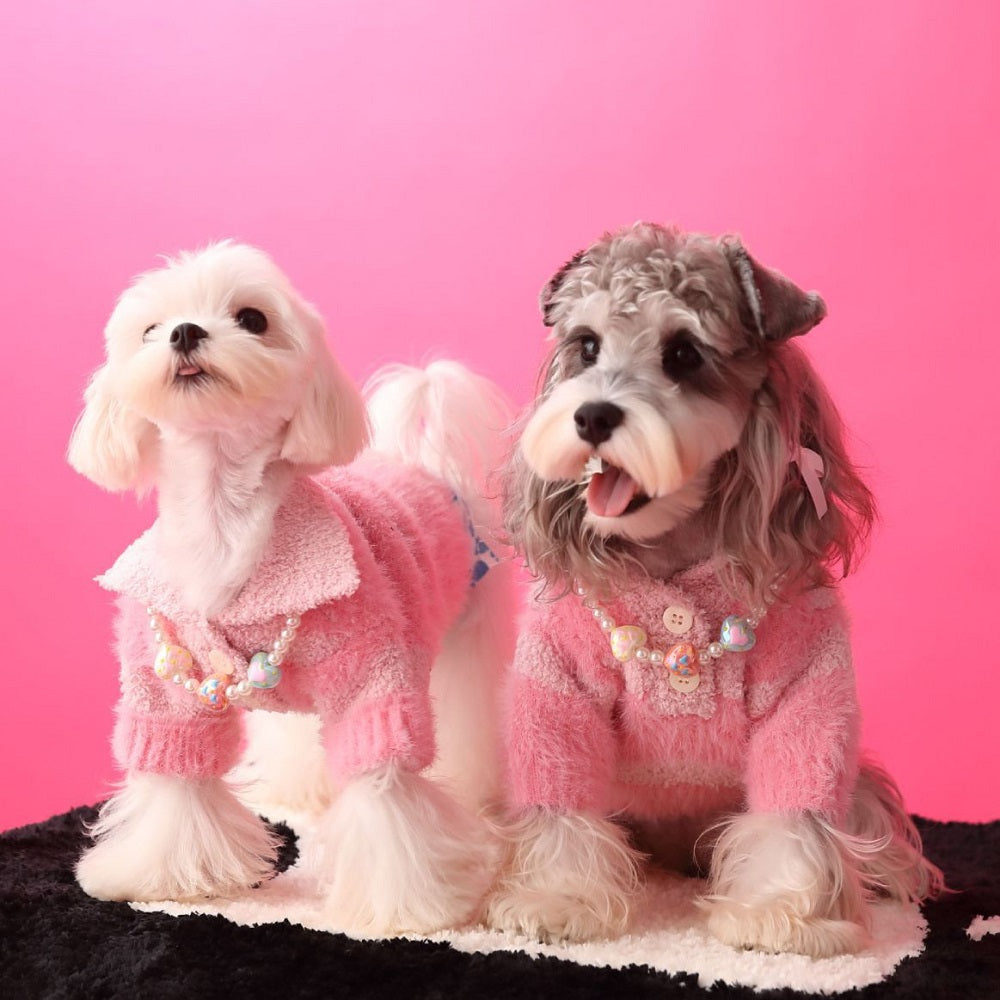 Casual Sweater - Dog Cat - (Pink) - (One Size) - (While Supplies Last)
