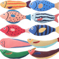 Catnip Fish Plush Toy with Bell - Cat - (5 Style Options) - (While Supplies Last)