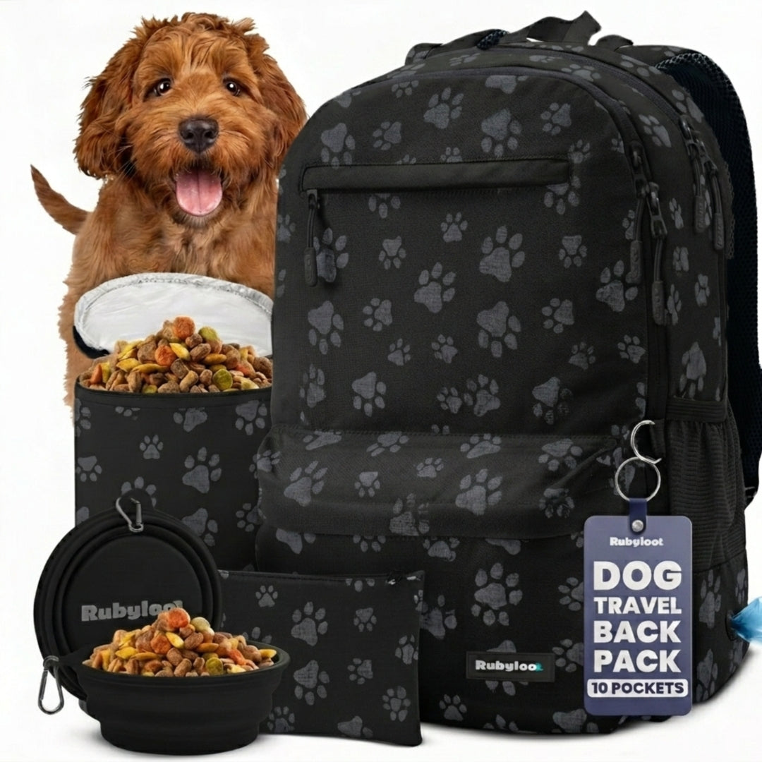 Dog Supplies Backpack - (5 Color Options)