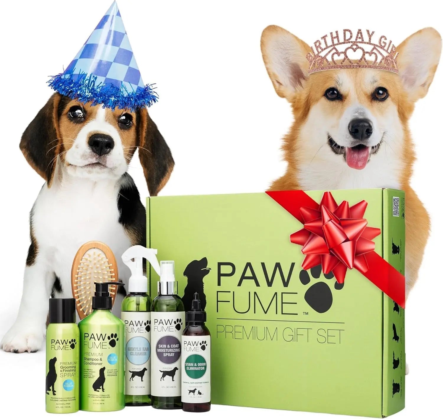 Grooming Set - (Pawfume Spa Gift Basket) - Dog - ( 6-Pieces) - (Enhanced Grooming Experience) - (While Supplies Last)