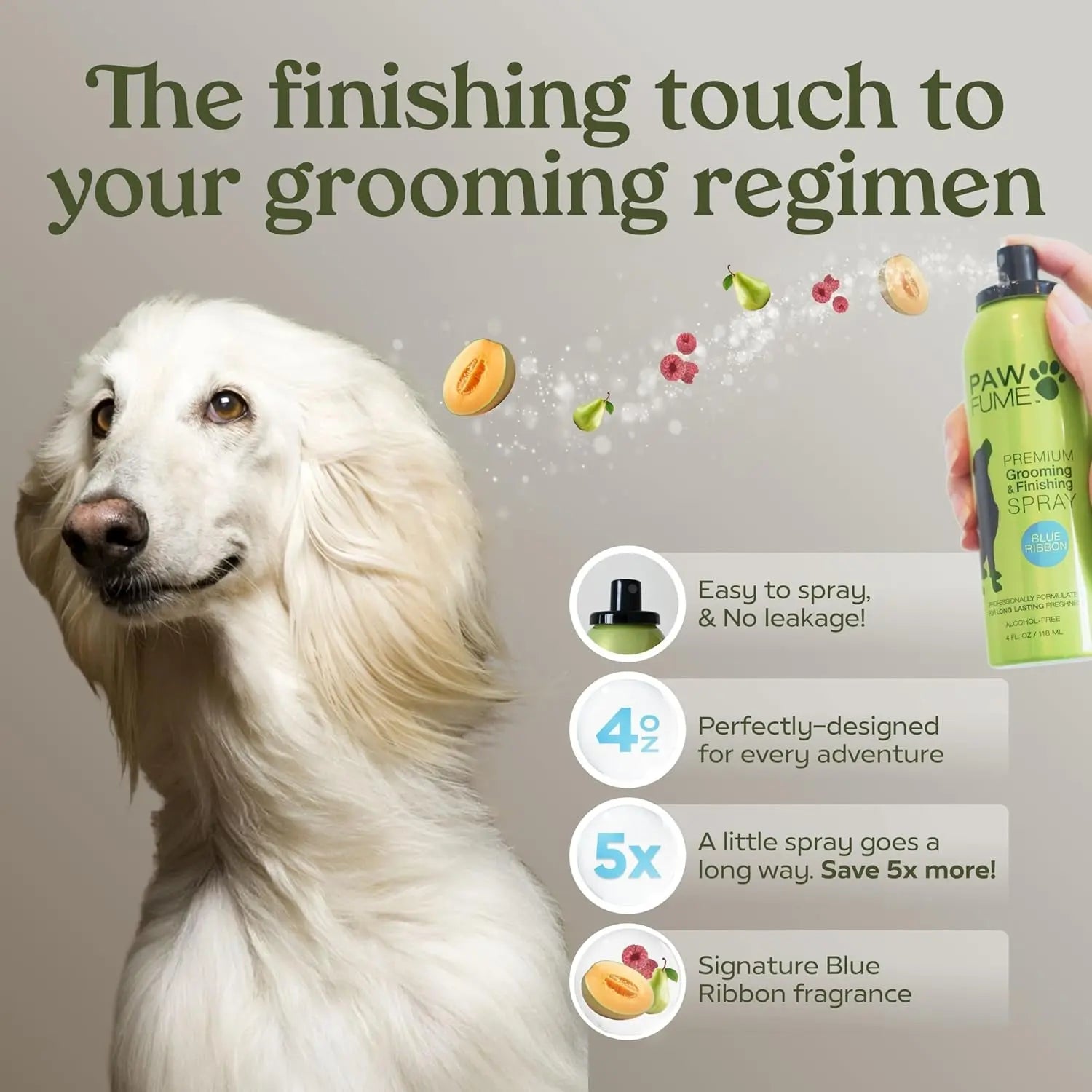 Grooming Set - (Pawfume Spa Gift Basket) - Dog - ( 6-Pieces) - (Enhanced Grooming Experience) - (While Supplies Last)
