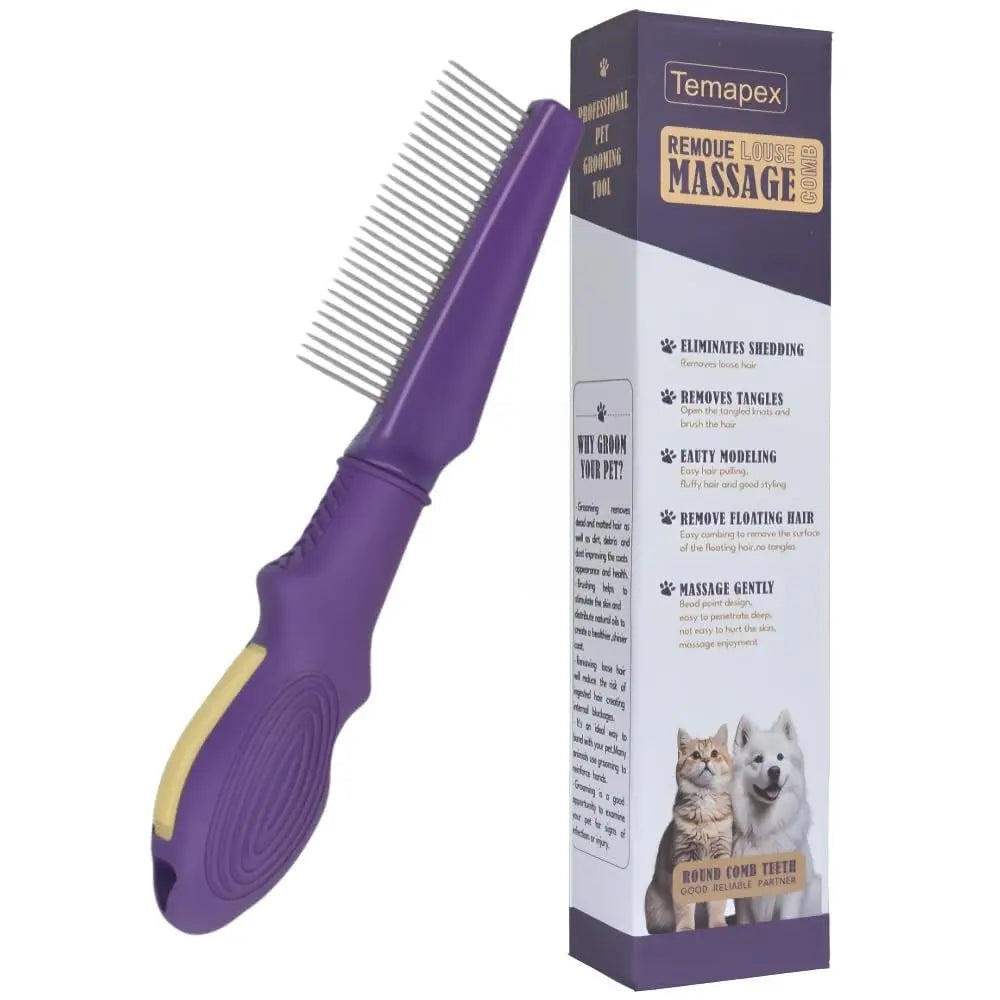 Flea Comb - Dog Cat - (Professional) - (Detangling) - (4 Comb Options)- (While Supplies Last)