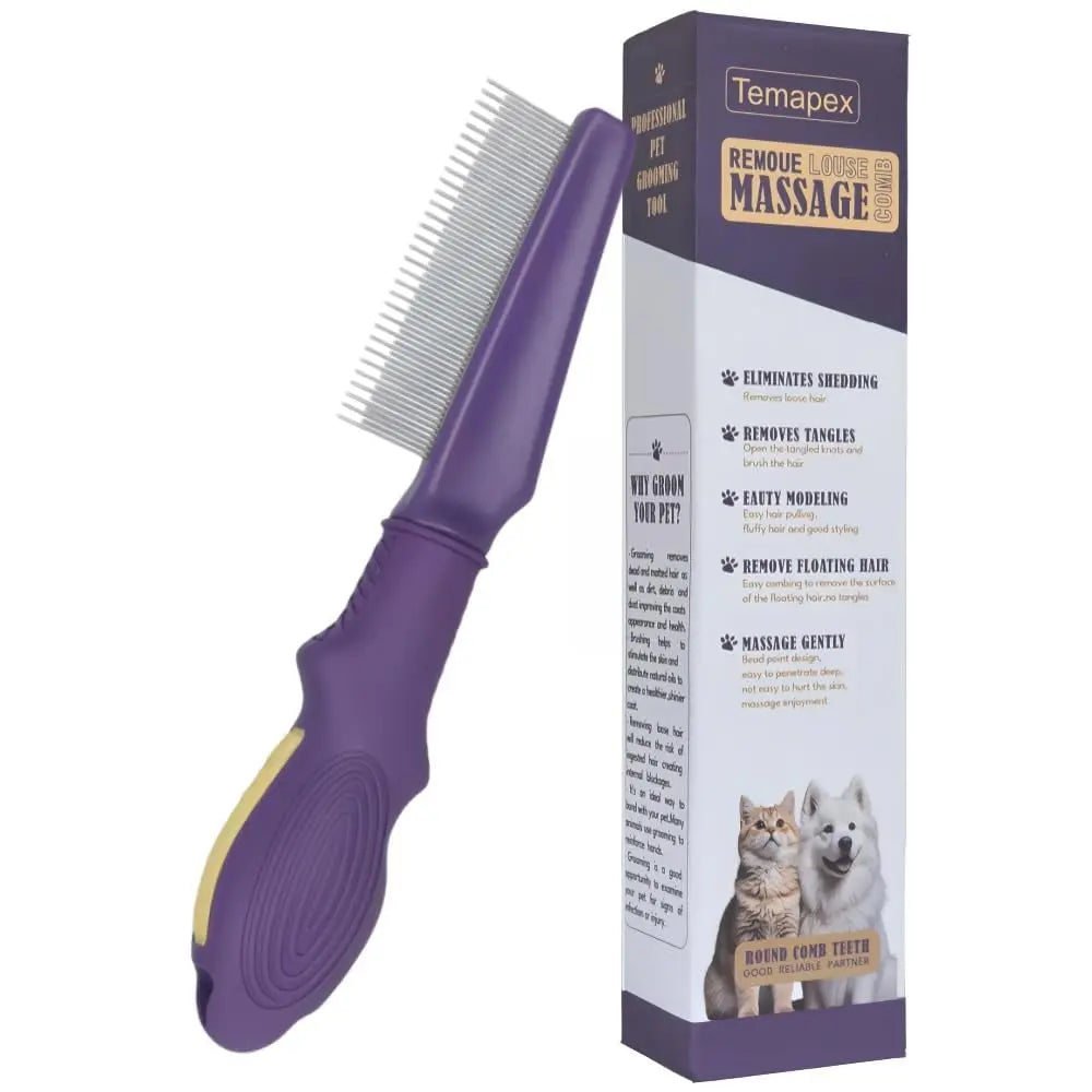 Flea Comb - Dog Cat - (Professional) - (Detangling) - (4 Comb Options)- (While Supplies Last)