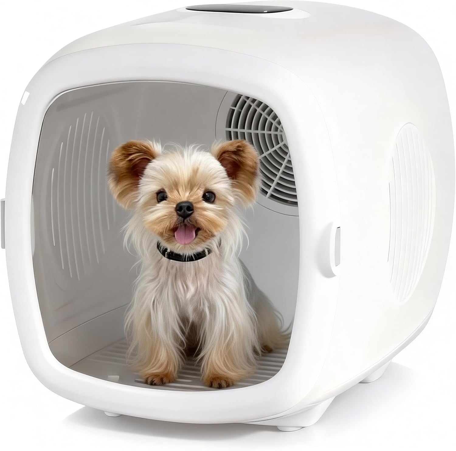 Grooming 360° Dryer Box - Dog Cat - (White) - (Quiet Smart Temp) - ( Fast Dry) - (While Supplies Last)