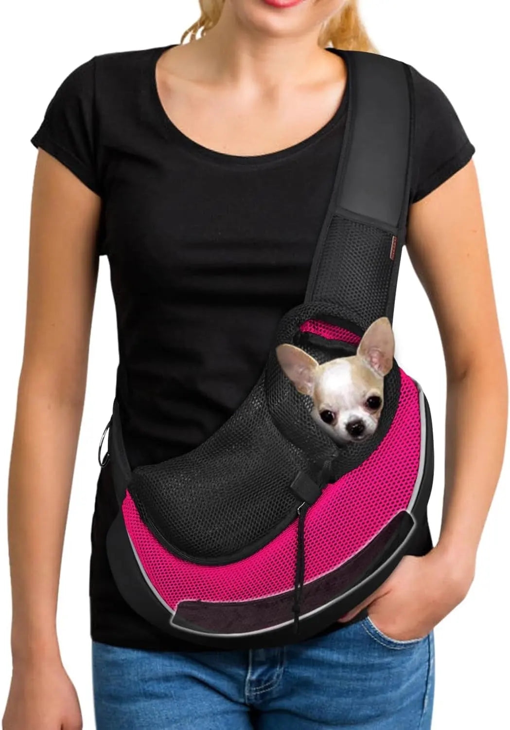 Hands-Free Pet Travel Sling - Dog Cat - (S-L) - (5 Color Options) - (2 Styles) - (While Supplies Last)