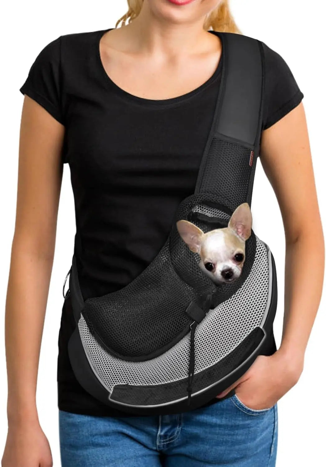 Hands-Free Pet Travel Sling - Dog Cat - (S-L) - (5 Color Options) - (2 Styles) - (While Supplies Last)