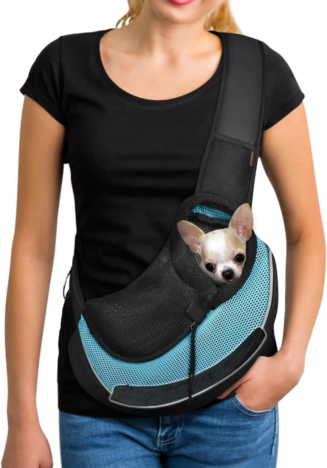 Hands-Free Pet Travel Sling - Dog Cat - (S-L) - (5 Color Options) - (2 Styles) - (While Supplies Last)