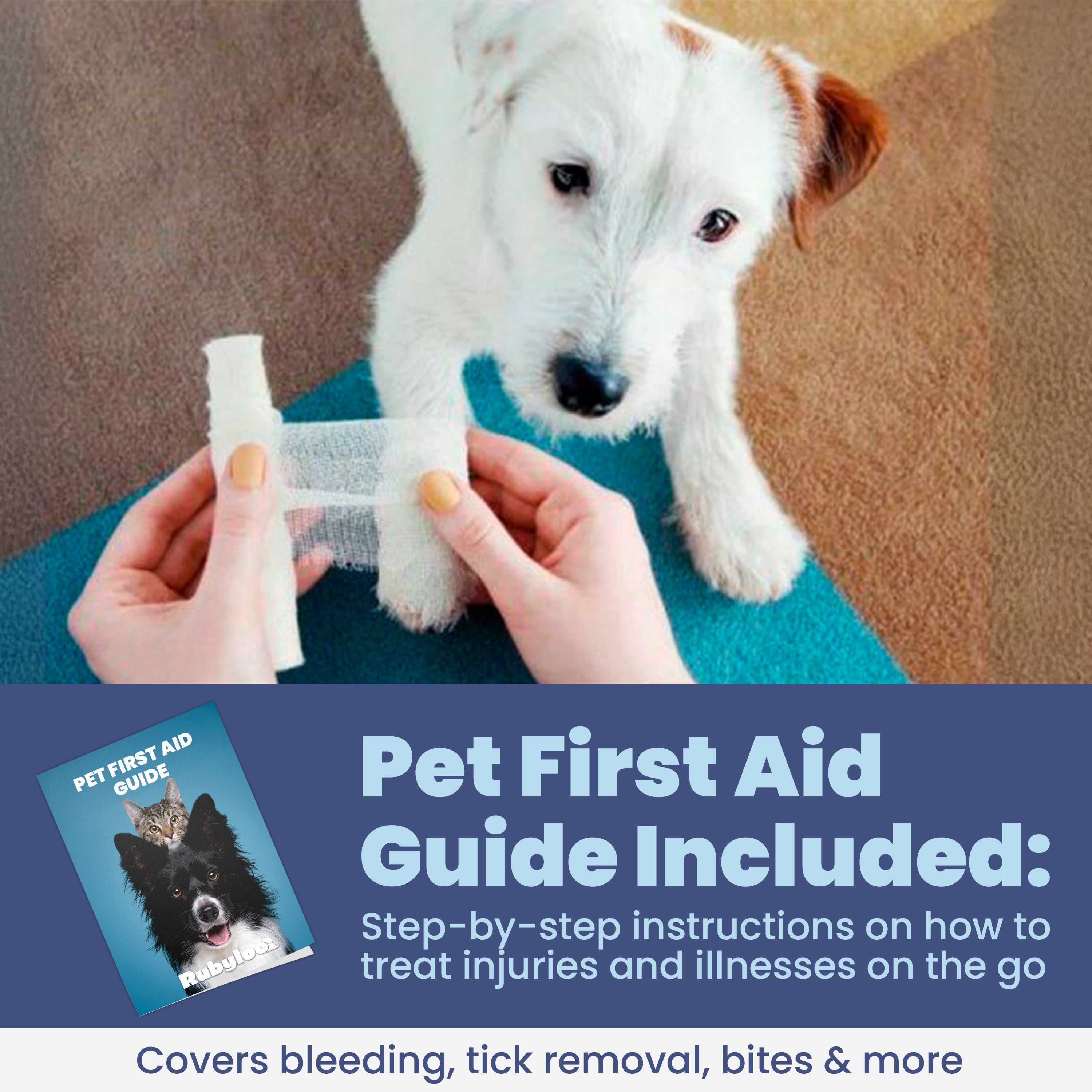 Emergency Preparedness Vet Approved First Aid Kit - Dog Cats