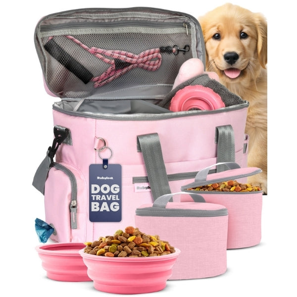 Dog Supplies Travel Bag - (7 Color Options)  - (While Supplies Last)