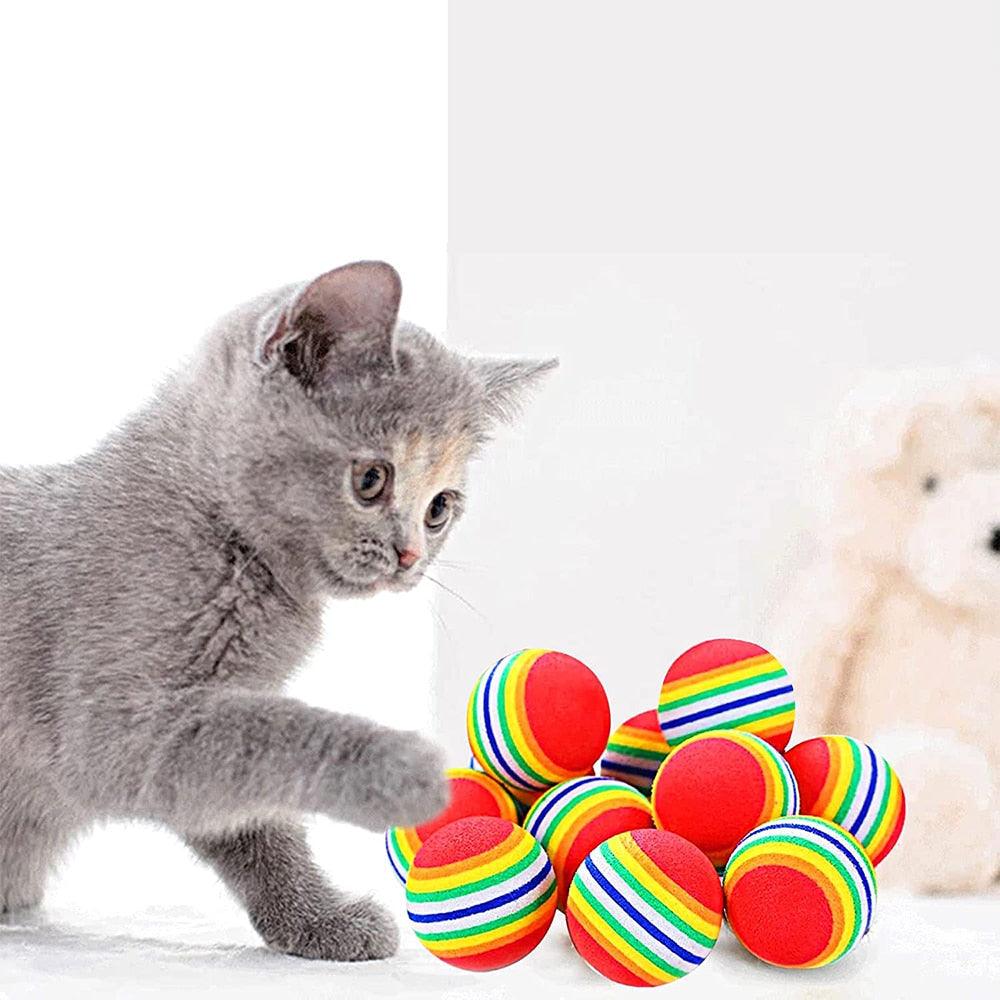 Interactive Toy Ball - Cat - (Red) - (1 pc,3 cp,5 pc Option)