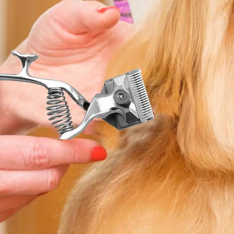 Small Hair Trimmer - Dog Cat - (Stainless Steel) - (Hand-Held)