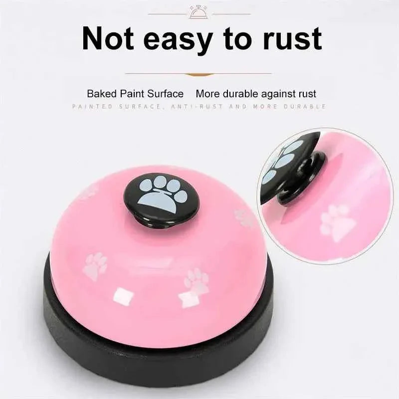 Interactive Meal Time Training Bell Toy - Dog Cat - (Pink) - (While Supplies Last)