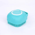 Bath and Massage Brush With Shampoo Storage - Dog Cat - (2-in-1) - (3 Color Options) - (While Supplies Last)