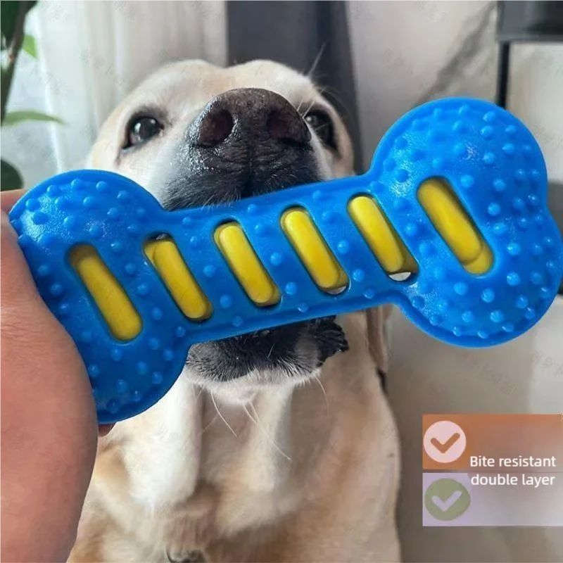 Dog Teeth Cleaning Toy Bone