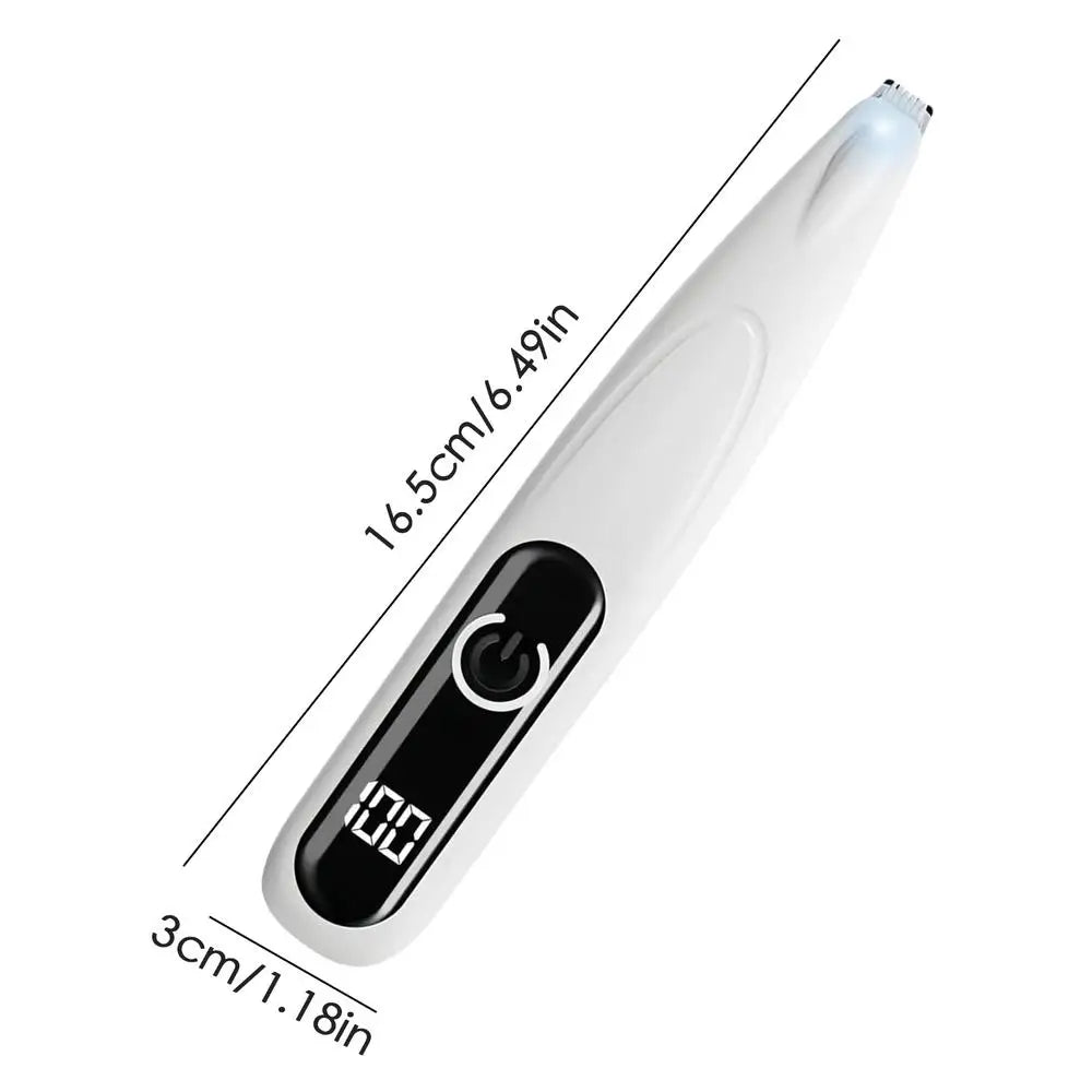 Waterproof Paw Trimmer with LED Light