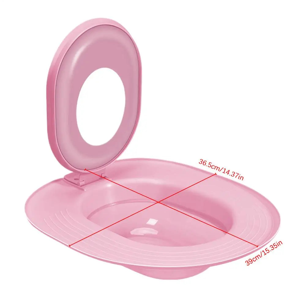 Toilet and Litter Box Trainer - Cat - (Reusable Urinal Seat) - (Pink, Blue)