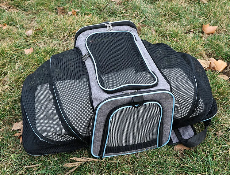 Expandable Pet Carrier Bag - Dog Cat - (Roomy) - (6 Color Options) - (L,S) - (While Supplies Last)